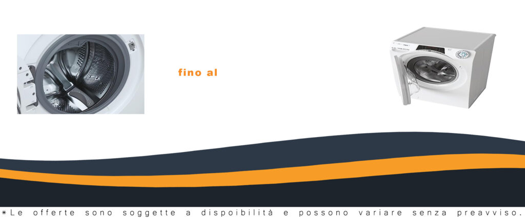 Lavatrice RapidÓ RO14126DWMST-S 12 Kg, classe A, 1400 giri/min in bianco, ideale per famiglie numerose