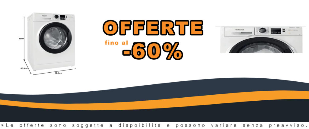 Lavatrice 9 Kg Classe B 60,5 cm 1200 giri Vapore Inverter NF925WKIT con motore Inverter e funzione vapore