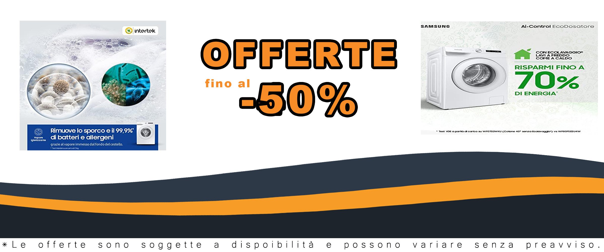 Samsung Lavatrice AI Control Ecodosatore WW70T534DTW/S3 con Wi-Fi e funzione vapore per lavaggi perfetti