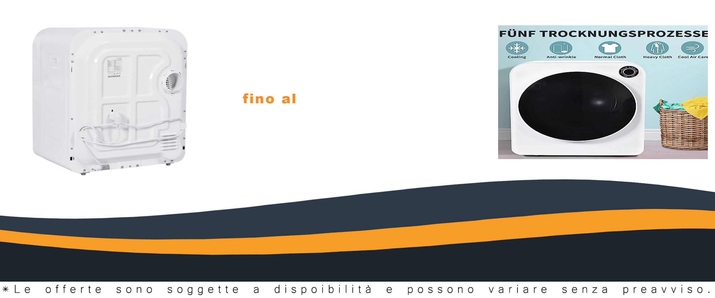 Asciugatrice Sweiko 3 kg in acciaio inox, compatta e funzionale per piccoli appartamenti