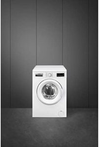 Lavatrice Slim Carica Frontale 34CM 4KG 1000G Top Removibile - D LBW40CIT, Bianco, elegante e compatta, ideale per spazi piccoli