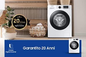 Lavatrice Samsung WW11BGA046ATET Capacità 11 Kg Motore Inverter Profondità 60 Cm Classe Energetica A