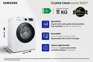 Lavatrice Samsung WW11BGA046ATET Capacità 11 Kg Motore Inverter Profondità 60 Cm Classe Energetica A