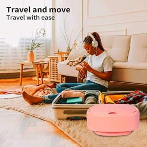 Lavatrice portatile pieghevole con centrifuga, ideale per appartamenti, campeggio e viaggi, perfetta per vestiti di bambino e biancheria intima.
