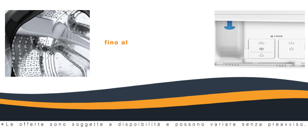 Lavatrice Bosch Serie 8 a carica frontale 9 kg, 1400 rpm, modello WGB244A0IT, efficiente ed economica.