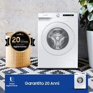 Samsung Lavatrice AI Control con Ecodosatore, 8 Kg, 1400 RPM, WiFi e Vapour