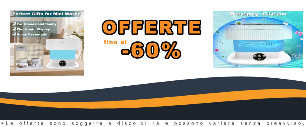 SWOJG Lavatrice portatile pieghevole con centrifuga, mini lavatrice da 13 litri, ideale per biancheria intima e vestiti per bambini