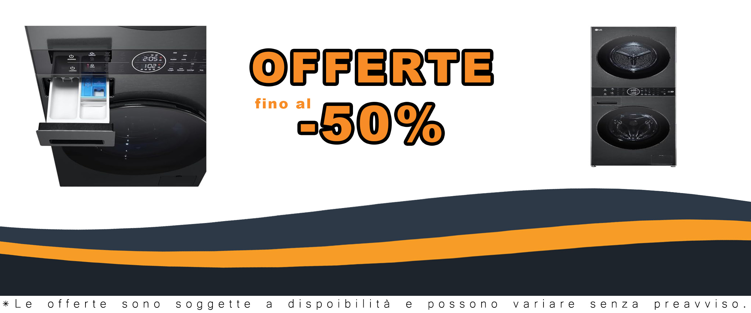 LG WashTower WT1210BBF, colonna bucato unificata con lavatrice da 12 kg e asciugatrice da 10 kg, pannello unico e tecnologia avanzata.