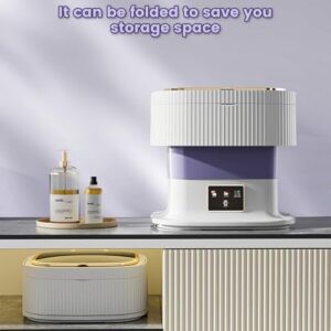 Mini lavatrice portatile da 11,5 l, perfetta per biancheria intima e piccole quantità di lavaggio