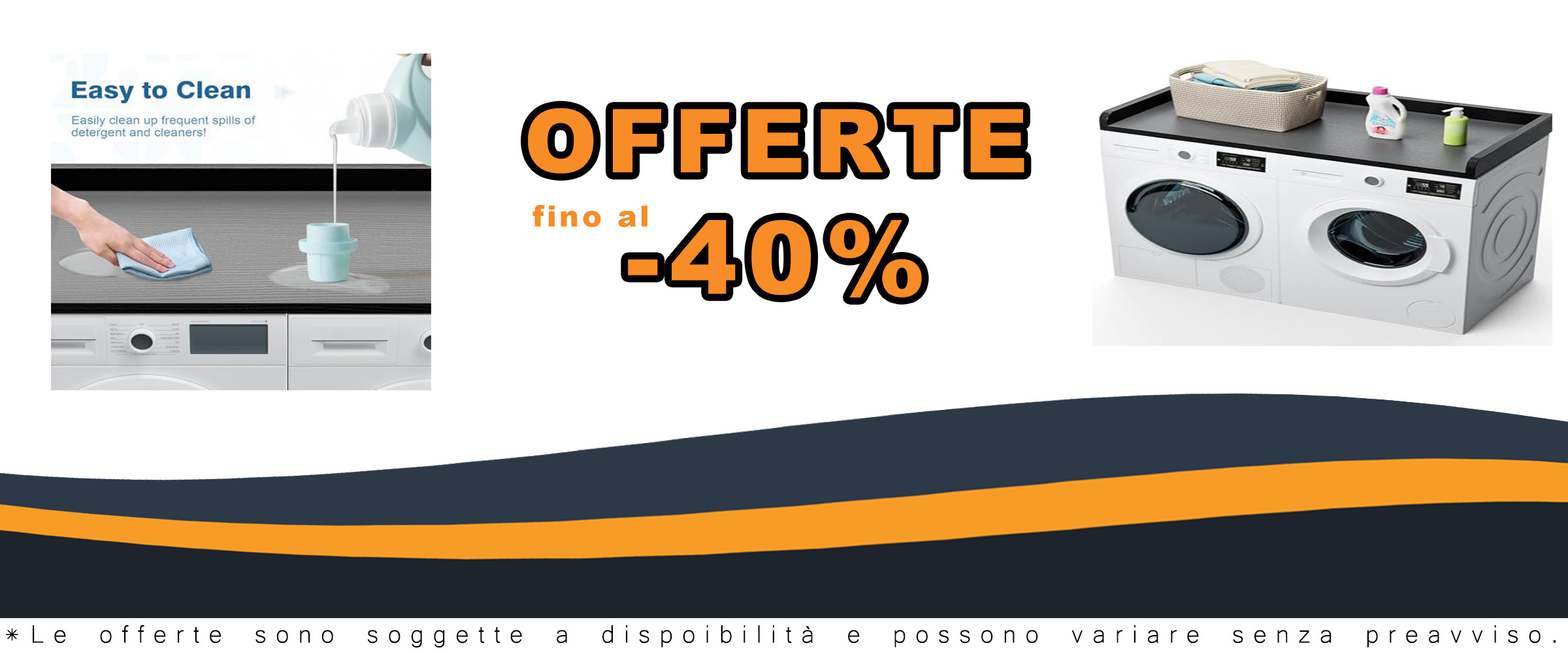 Lavatrice e asciugatrice controsoffitto, 69,8 cm L x 137,2 cm L lavanderia stoccaggio e organizzazione con guide perimetrali, nero