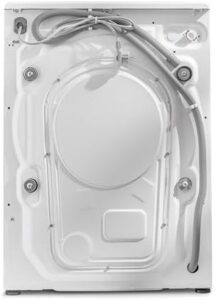 Immagine della lavatrice Candy Smart CS 14102DW4/1-S a carica frontale, 10KG, con design elegante in bianco.