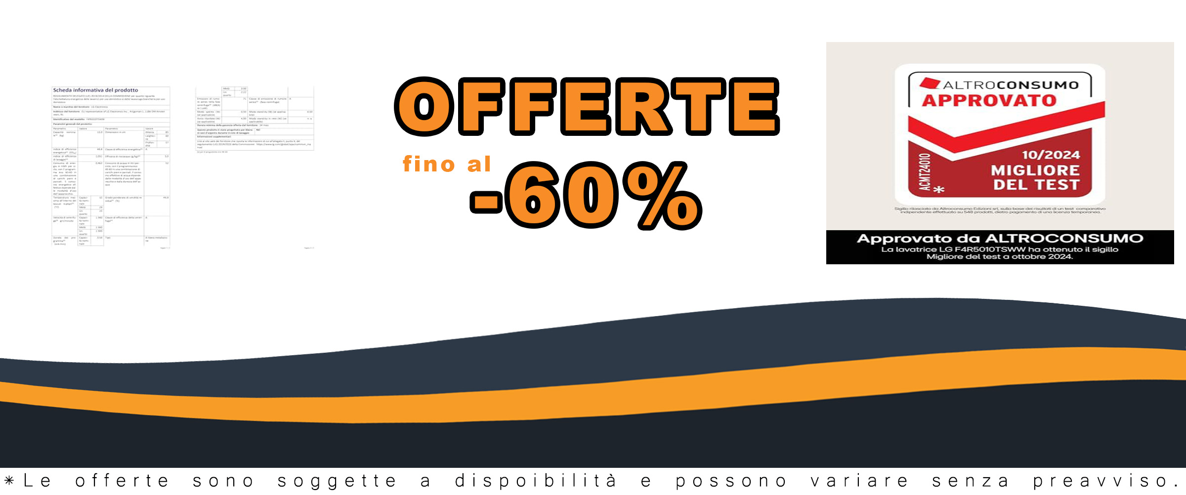 Lavatrice LG F4R5010TSWW con AI DD, 10kg, Classe A-10%, TurboWash e Funzione Vapore