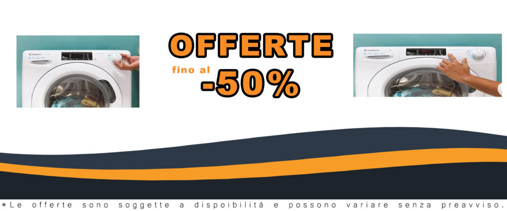 Immagine della lavatrice Candy CSO 14105TW4/1-S, modello con 10 kg di capacità e 1400 giri di velocità di centrifuga.