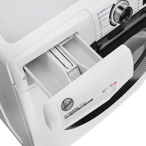 Hoover H-WASH 350 H3WPS6106TAMB-S lavatrice con capacità 10 kg, motore Eco-Power Inverter, Wi-Fi, e 16 programmi