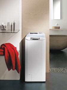 Lavatrice Hoover H-WASH 300 LITE H3TM 27TACET/1-S con apertura Gentle Touch, 7 kg di capacità e 1200 giri/min di centrifuga