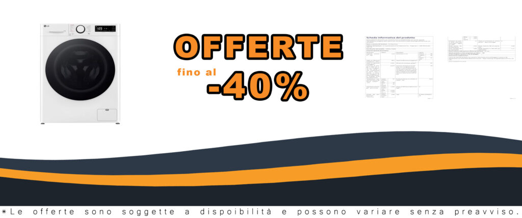 Lavatrice carica frontale da 11 kg, Classe A, 1400 giri, ideale per famiglie numerose, alta efficienza energetica