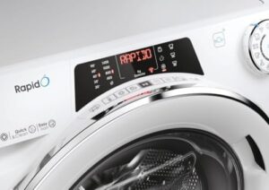 Candy RO14146DWMCT/1-S Lavatrice a carica frontale RapidÓ, bianco, lavatrice ad alta capacità, programma rapido