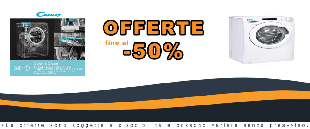 Lavatrice 9 Kg Classe D 1200 giri - CS1292DW4-11, vista frontale con design moderno