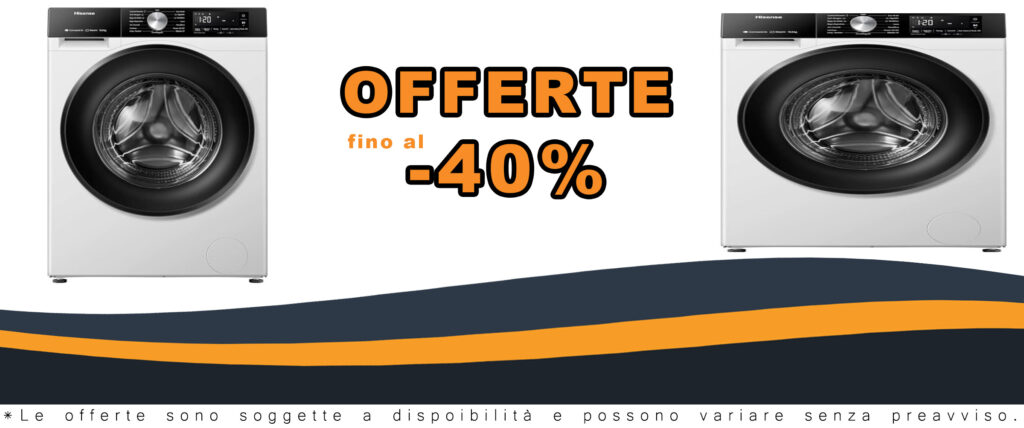 Lavatrice a vapore Hisense WF3S1043BW3, bianca, con capacità di 10,5 kg, WiFi e funzione vapore 99,9%