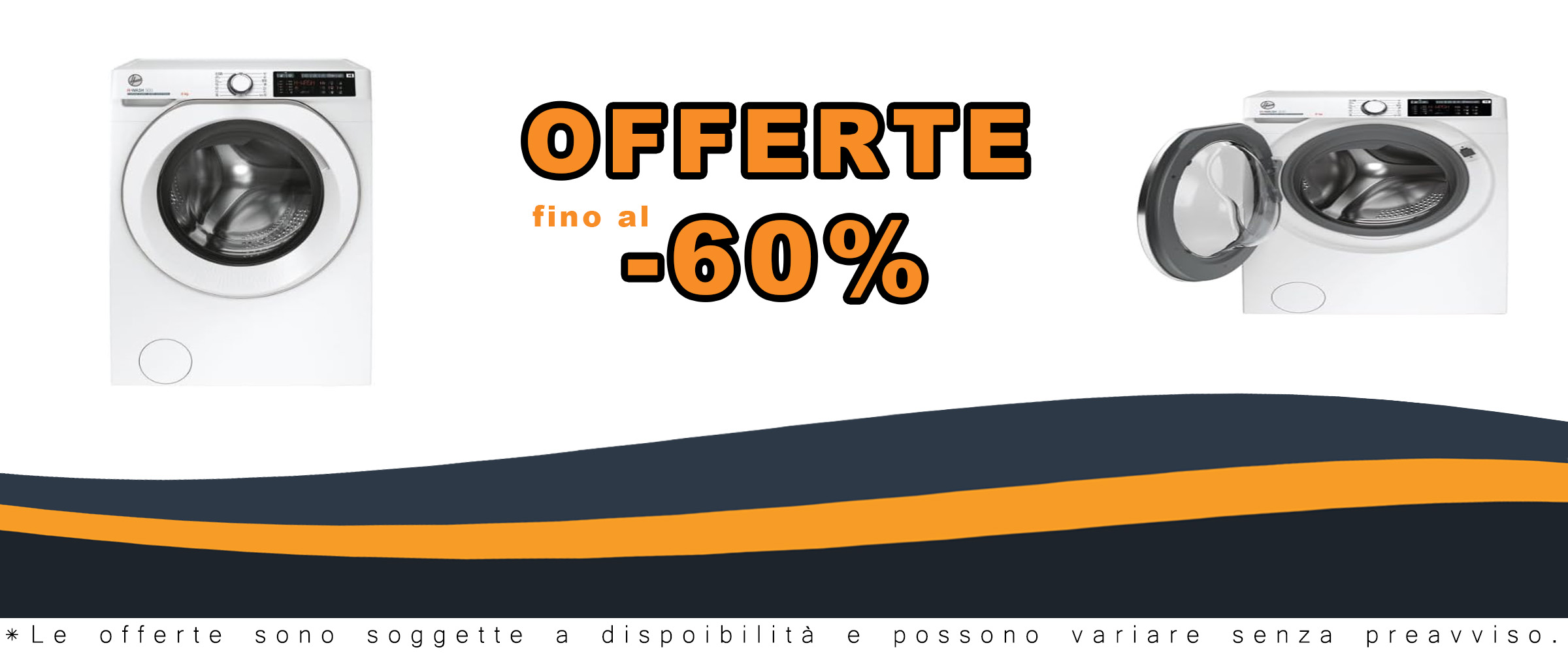 Hoover H-WASH 500 HWD 49AMC/1-S, lavatrice da 9 kg con classe energetica A e funzionalità a vapore