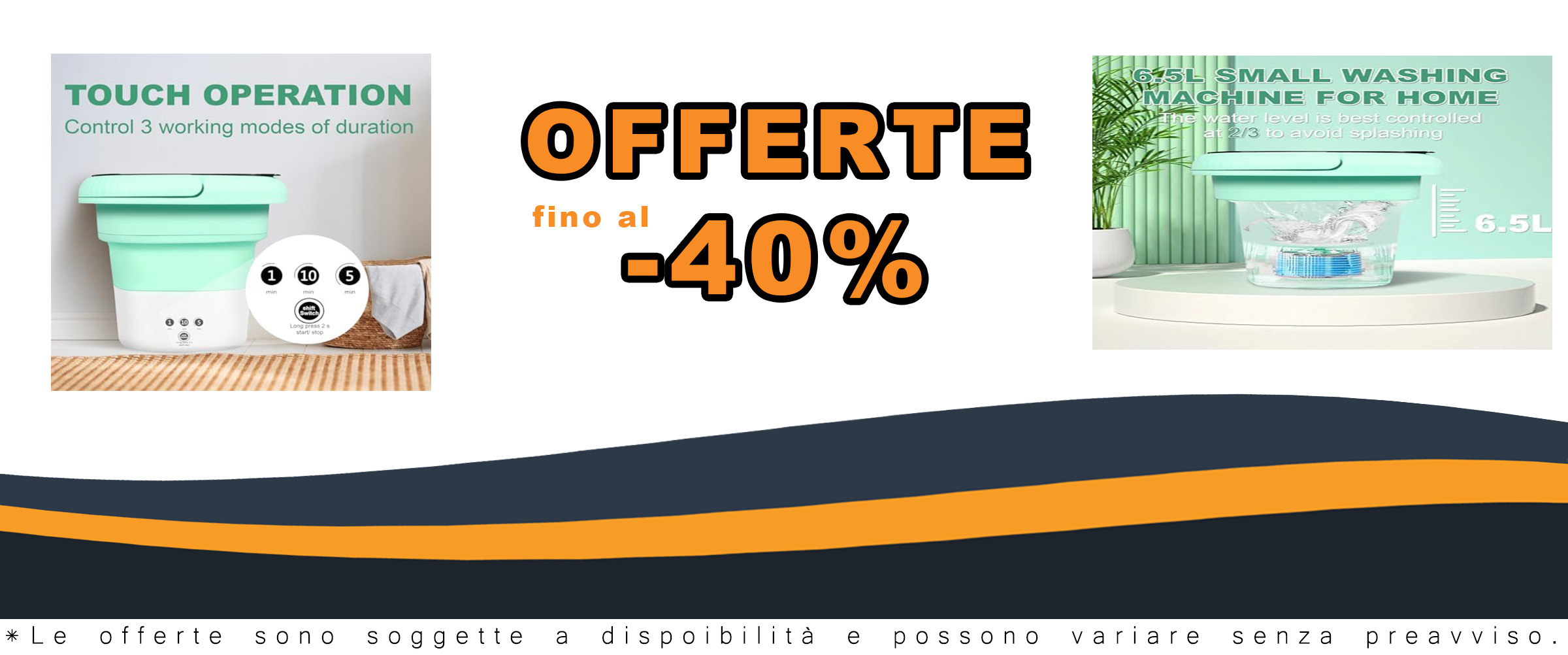 QHULKHQ Mini lavatrice portatile pieghevole, perfetta per biancheria intima e calzini, con 3 modalità di pulizia, ideale per campeggio e appartamenti.