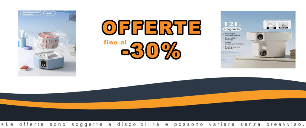 Mini lavatrice pieghevole da 12 litri, perfetta per appartamenti, dormitori e campeggio