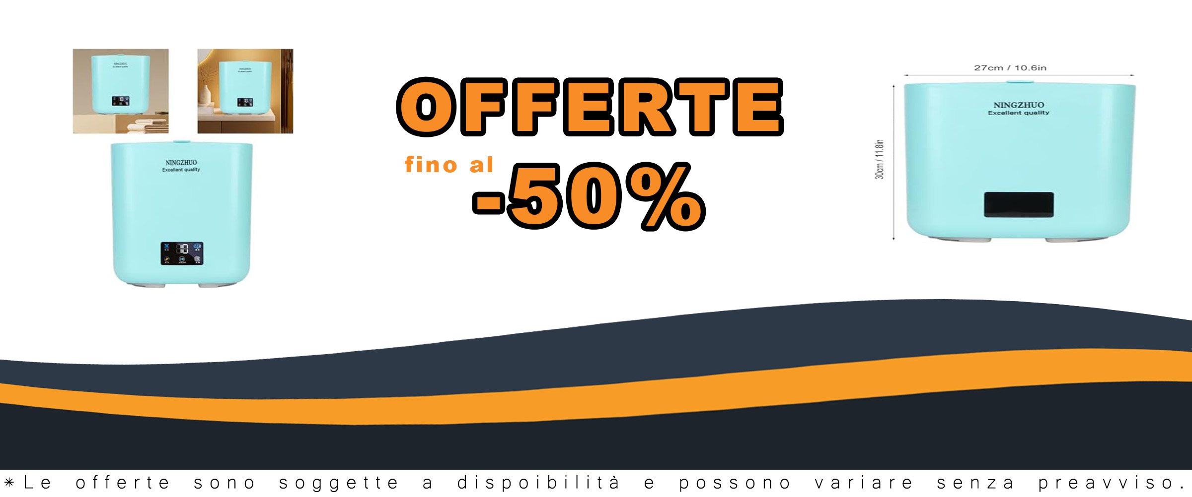 Fockety Lavatrice Portatile, mini lavatrice e asciugatrice combinata da 7 litri, adatta per piccoli appartamenti, con display touch screen e design compatto