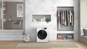 Whirlpool W7X W845WR IT - Lavatrice Carica Frontale 8 kg, Centrifuga 1400 Giri, Classe Energetica B