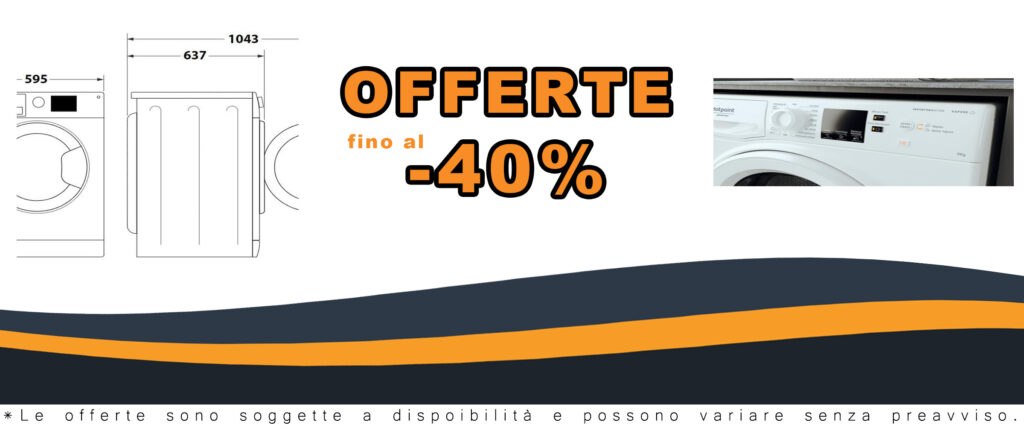 Lavatrice Hotpoint Ariston NFR69W IT a carica frontale, classe energetica A, con centrifuga a 1400 giri al minuto, perfetta per famiglie numerose