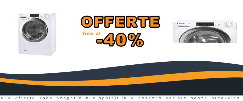 Lavatrice Candy Smart CSS4127TWR3/1-11 a carica frontale, 7 KG, classe C, 1200 giri, con 16 + 1 programmi e partenza ritardata.