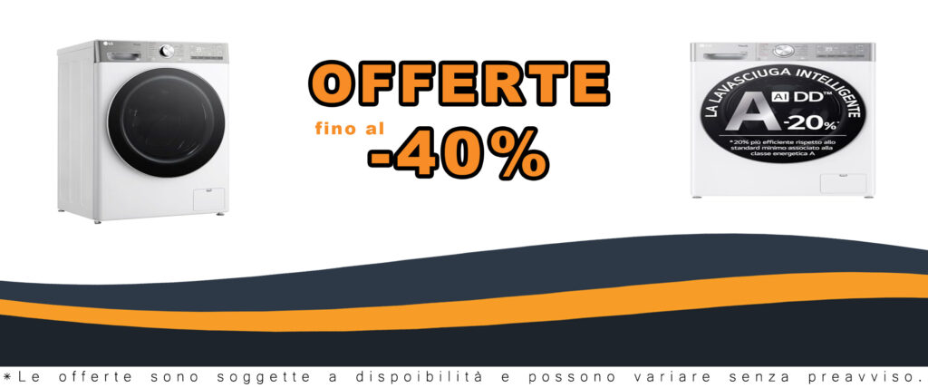 LG AI DD D4R9513TPWC Lavasciuga 13/7kg, con tecnologia TurboWash 360 e Vapore Steam+.