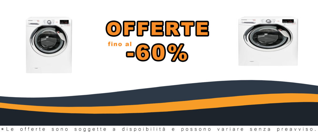 Hoover WDXOC4 465AC/2-01 Lavatrice bianca con carica frontale e classe energetica A