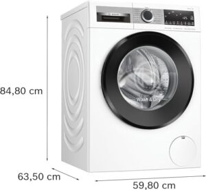 Bosch WNG25400IT Serie 6 Lavasciuga con capacità 10.5/6 kg, 1400 rpm e funzione Iron Assist