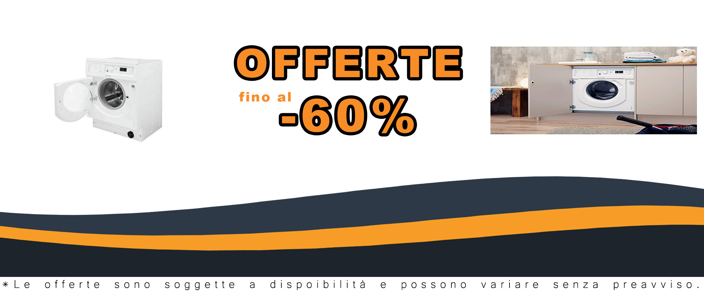 Lavatrice Integrata 7 Kg 1200 Spin, perfetta per famiglie e piccoli appartamenti, con alta efficienza energetica e velocità di centrifuga.