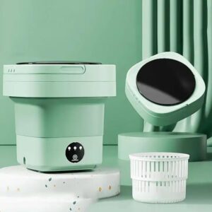 Lavatrice portatile pieghevole mini, ideale per vestiti del bambino e viaggiatori frequenti