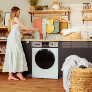 Immagine della Cecotec Lavatrice a Carica Frontale 12Kg Bolero Dresscode 12410 Inverter con funzione SteamMax e motore Inverter Plus