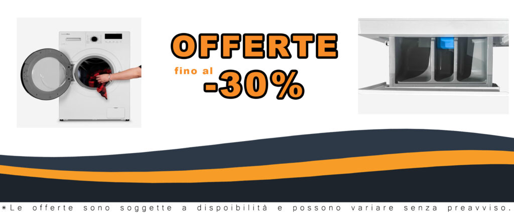 Lavatrice UNIVERSALBLUE da 9 kg Inverter con controllo digitale e modalità ECO