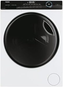 Haier I-Pro Serie 5 Lavasciuga 10+6 Kg, modello bianco con trattamento antibatterico e rilevamento carico, ideale per famiglie