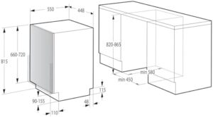 Gorenje GV 561D 10 - lavastoviglie compatta ed efficiente
