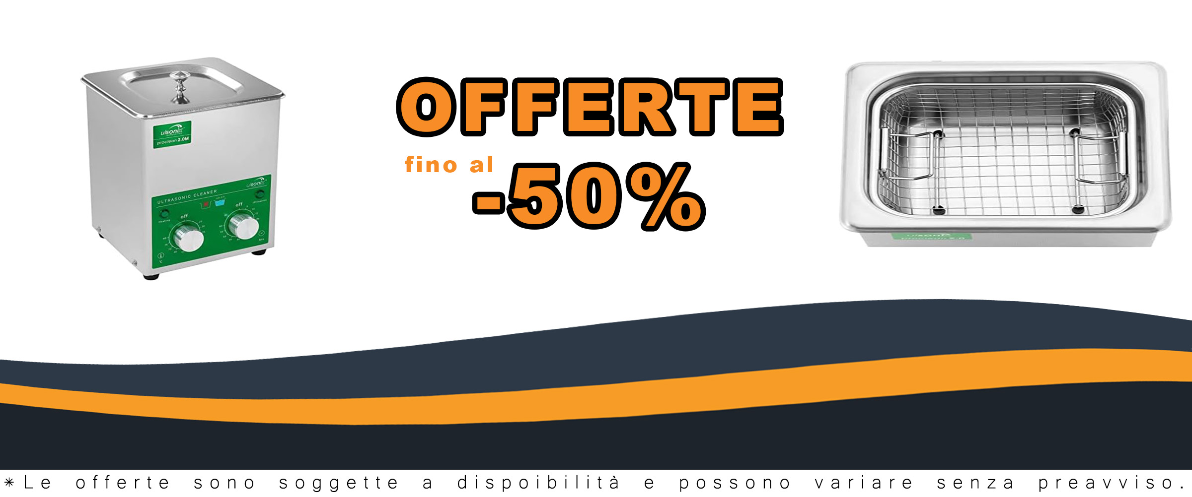 Ulsonix Proclean 2.0M, lavatrice ad ultrasuoni da 2 litri, ideale per la pulizia di oggetti delicati.