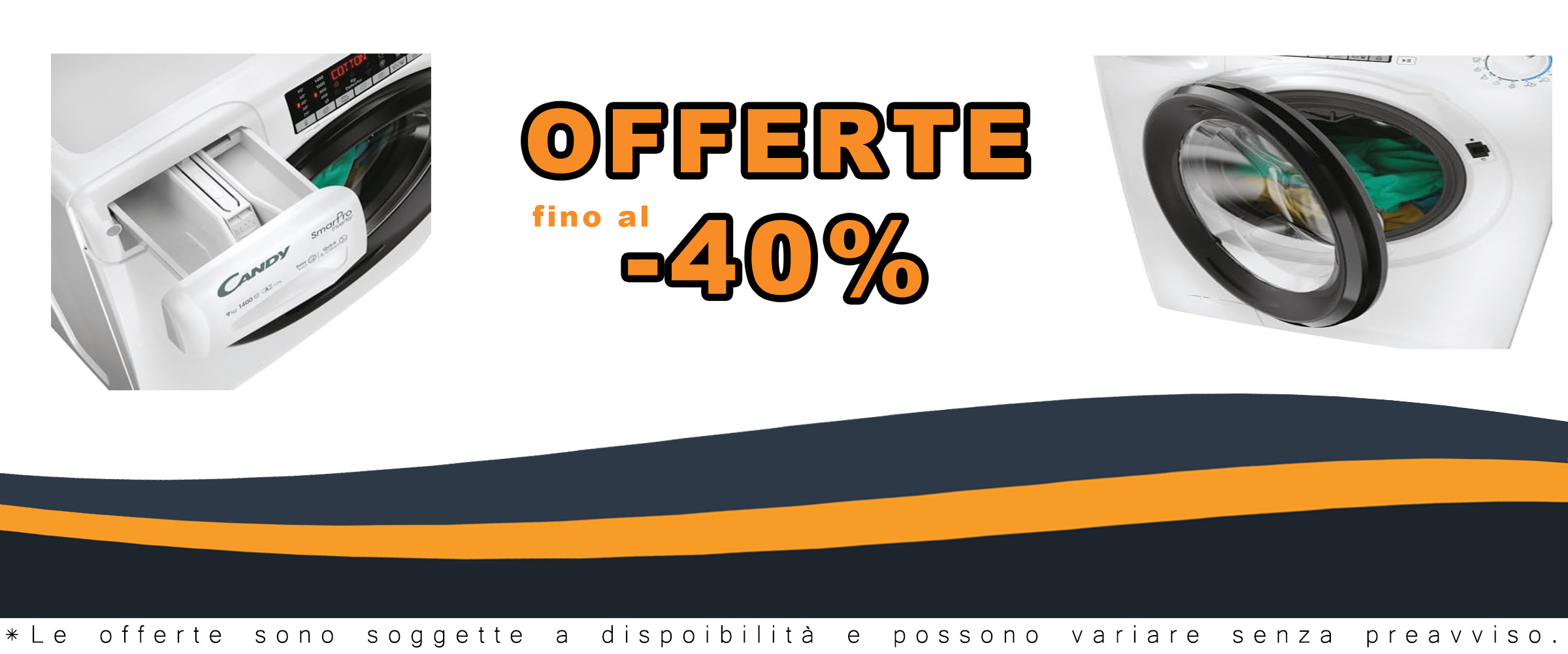 Lavatrice Candy CSO 496TWMB6/1-S da 9 Kg, carica frontale e 1400 giri, ideale per famiglie numerose.