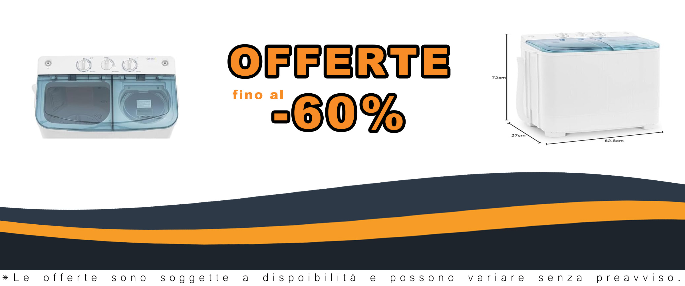 Ulsonix LCLEAN Mini M, la mini lavatrice perfetta per campeggio e viaggi, con centrifuga separata e capacità di 5 kg.