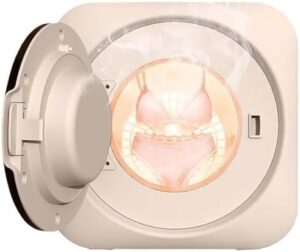 DPDZSW Mini Lavatrice Asciugatrice 170W 3,5L, design compatto e portatile, ideale per piccoli spazi, campeggio e lavanderia