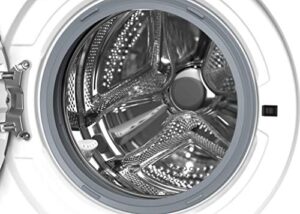 Sharp ES-HFA6122WD-DE Lavatrice con caricamento frontale, 6 kg, 1200 giri/min, programma breve e sistema AquaStop