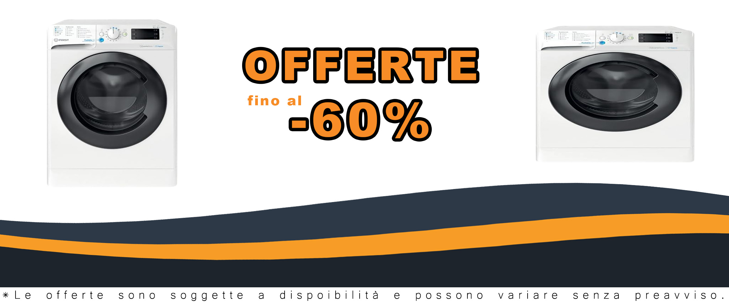 Lavasciuga Indesit BDE 96436 WKV IT - 9+6 Kg, 1351 Giri, Inverter, Classe Energetica D