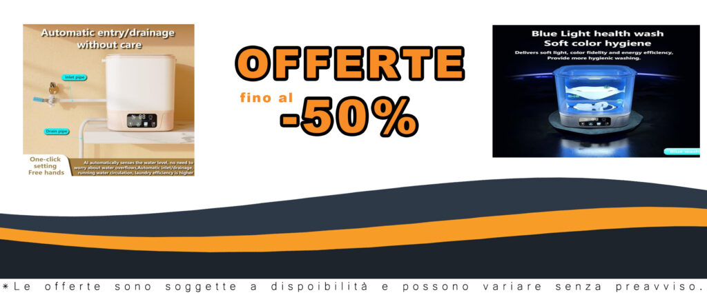 Lavatrice portatile AHERO mini 11L, compatta e pieghevole, ideale per biancheria intima e piccoli carichi di abbigliamento