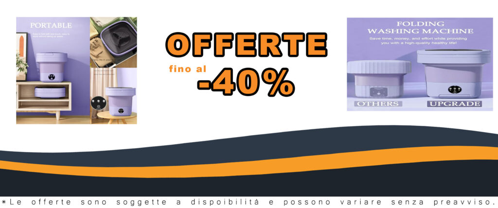 Lavatrice portatile mini lavatrice pieghevole da 8 litri, perfetta per biancheria intima, vestiti e calzini.