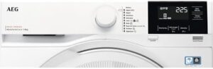 Aeg TR818A2OB - Asciugatrice con pompa di calore da 8 kg, design moderno e alta efficienza energetica.