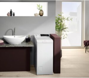 Lavatrice Electrolux EW8T363A con vapore, 6 kg di capacità e 1250 giri, ideale per famiglie e risparmio energetico