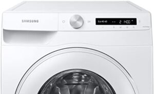 Samsung Lavatrice AI Control WW10T504DTW/S3 con connettività Wi-Fi e funzione vapore, perfetta per famiglie numerose.